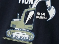 Name It dark sapphire excavation top